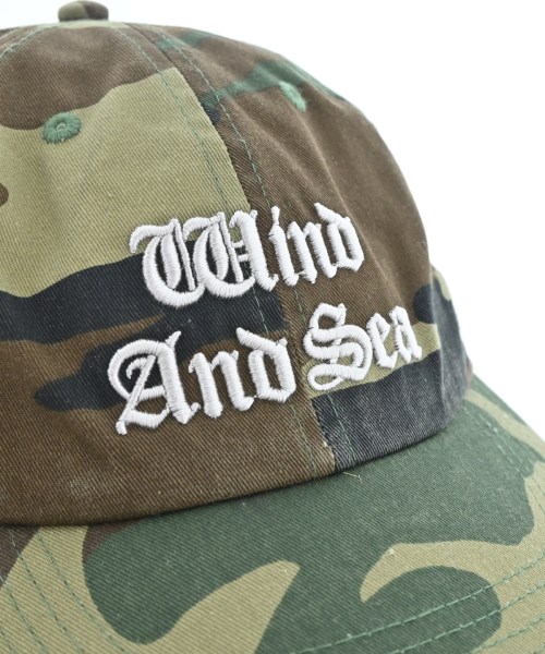 WIND AND SEA（ウィンダンシー）キャップ カーキ サイズ:- メンズ/2200583895125