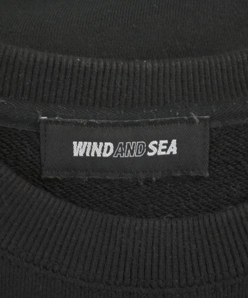 WIND AND SEA（ウィンダンシー）スウェット 黒 サイズ:M メンズ/2200621513028