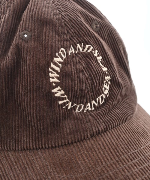 WIND AND SEA（ウィンダンシー）キャップ 茶 サイズ:- メンズ/2200622624044