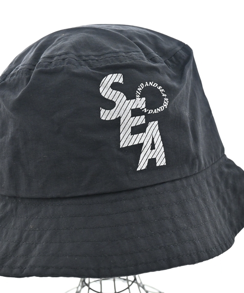 WIND AND SEA（ウィンダンシー）ハット 黒 サイズ:- メンズ/2200624101062