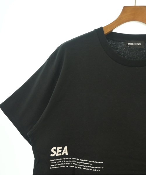 WIND AND SEA（ウィンダンシー）Tシャツ・カットソー 黒 サイズ:L メンズ/2200625705092