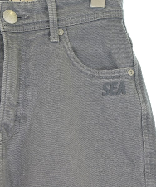WIND AND SEA（ウィンダンシー）デニムパンツ グレー サイズ:24(S位) レディース/2200612709119