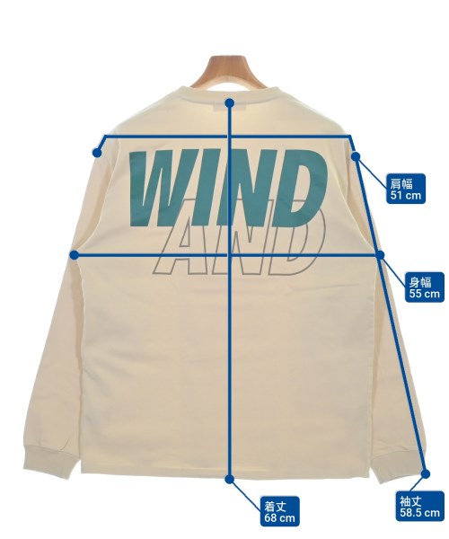 WIND AND SEA（ウィンダンシー）Tシャツ・カットソー ベージュ サイズ:M メンズ/2200629350014