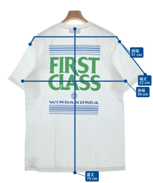 WIND AND SEA（ウィンダンシー）Tシャツ・カットソー 白 サイズ:XL メンズ/2200629350069