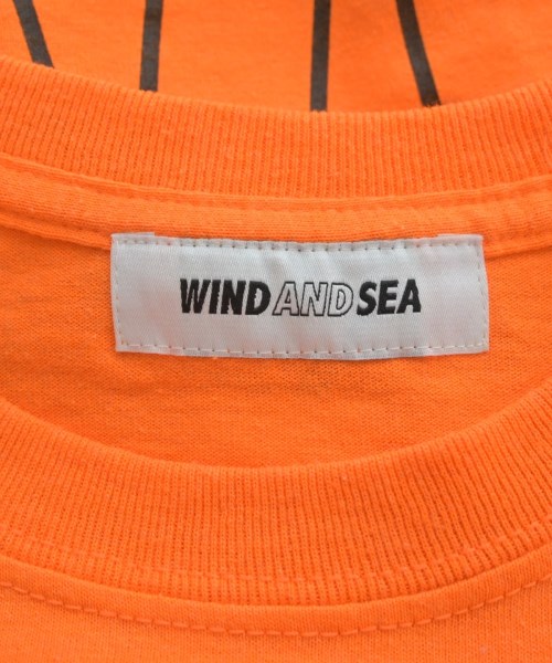 WIND AND SEA（ウィンダンシー）Tシャツ・カットソー オレンジ サイズ:L メンズ/2200629350090