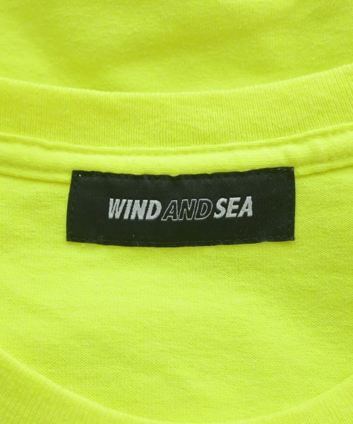 WIND AND SEA（ウィンダンシー）Tシャツ・カットソー 黄 サイズ:L メンズ/2200629350113