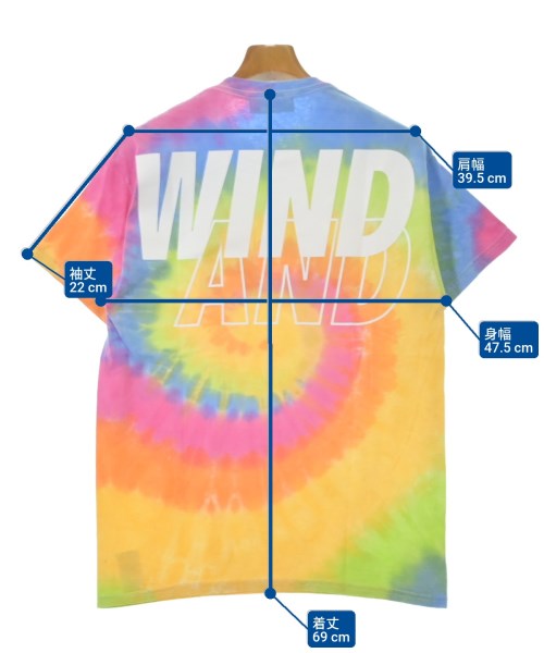 WIND AND SEA（ウィンダンシー）Tシャツ・カットソー 黄 サイズ:M メンズ/2200611483058