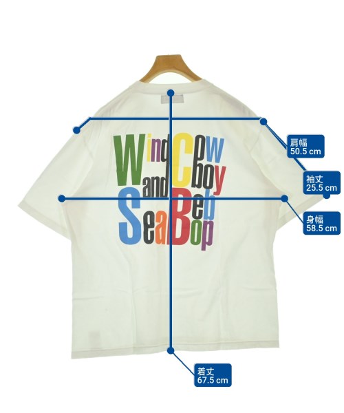 WIND AND SEA（ウィンダンシー）Tシャツ・カットソー 白 サイズ:L メンズ/2200614096057
