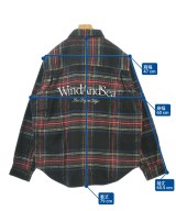 WIND AND SEA（ウィンダンシー）カジュアルシャツ 黒 サイズ:L メンズ/2200616771020
