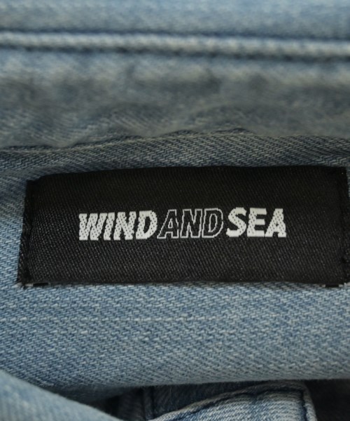 WIND AND SEA（ウィンダンシー）カジュアルシャツ 青 サイズ:M メンズ/2200616771037