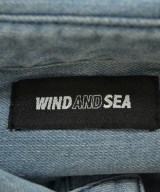 WIND AND SEA（ウィンダンシー）カジュアルシャツ 青 サイズ:M メンズ/2200616771037