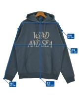 WIND AND SEA（ウィンダンシー）パーカー 青 サイズ:XL メンズ/2200616771044