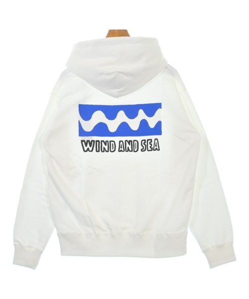 WIND AND SEA（ウィンダンシー）パーカー 白 サイズ:M メンズ