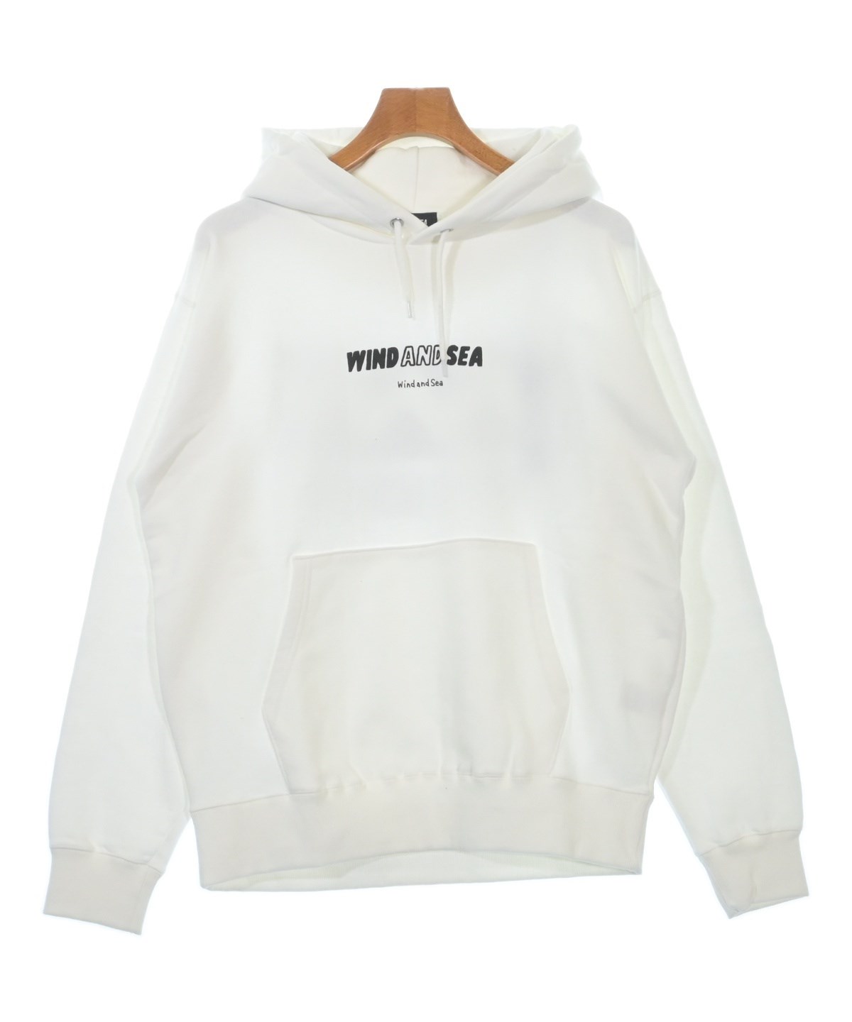 SEA WIND AND ウィンダンシー　ホワイトパーカー　X Lサイズ WIND AND SEA（ウィンダンシー） 新品 WIND AND SEA SEA HOODIE