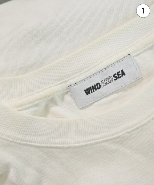 WIND AND SEA（ウィンダンシー）Tシャツ・カットソー 白 サイズ:M メンズ/2200617213024