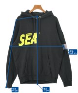 WIND AND SEA（ウィンダンシー）パーカー 黒 サイズ:L メンズ/2200617669296