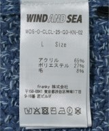 WIND AND SEA（ウィンダンシー）ニット・セーター 青 サイズ:L メンズ/2200604219015