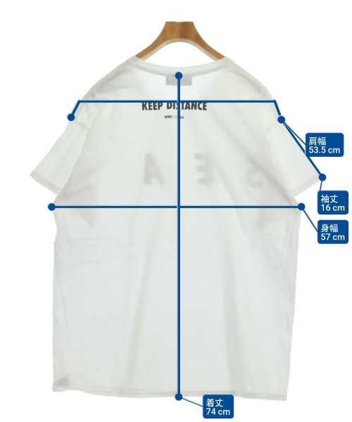 WIND AND SEA（ウィンダンシー）Tシャツ・カットソー 白 サイズ:XL メンズ/2200566614026