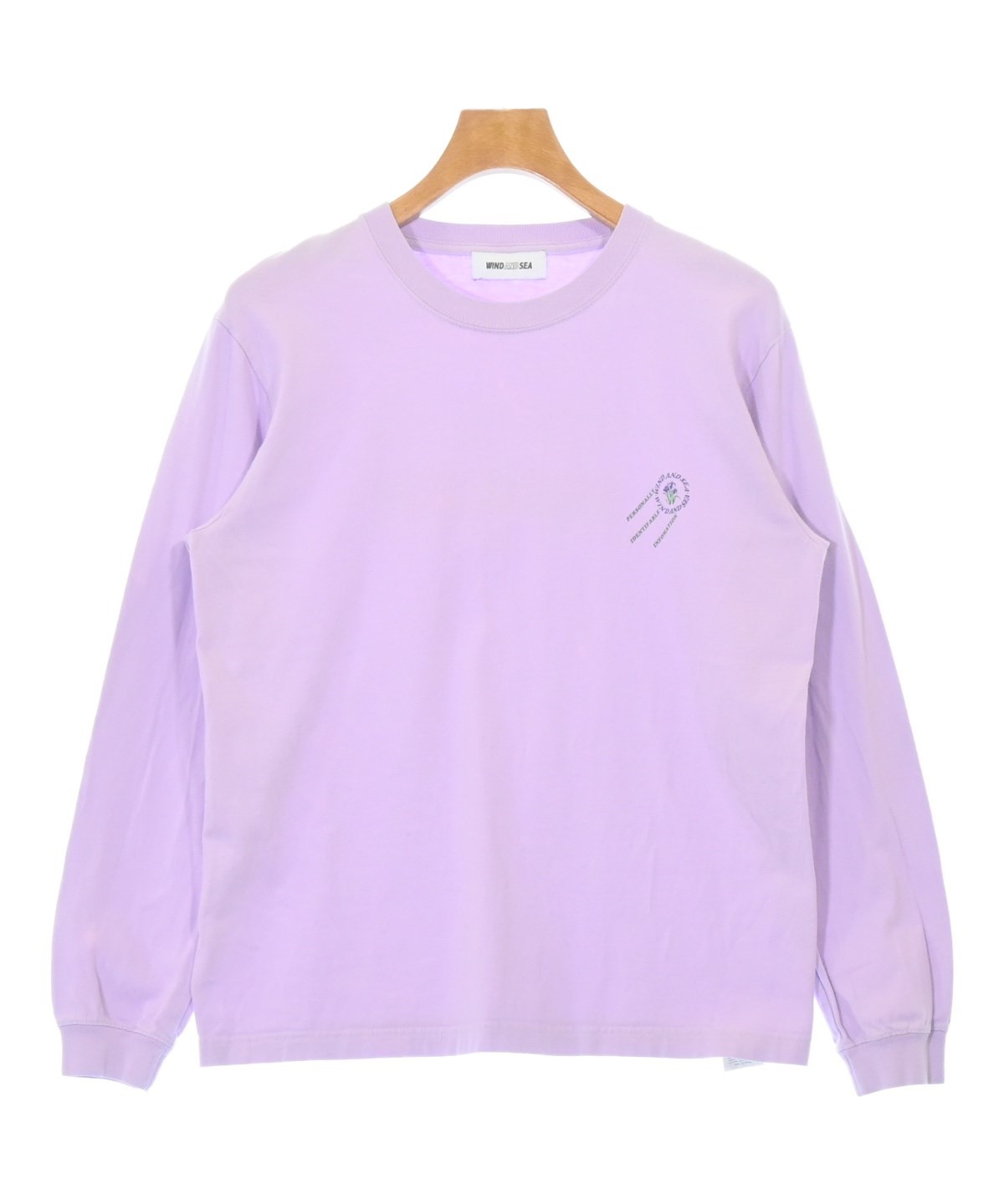 WIND AND SEA（ウィンダンシー）Tシャツ・カットソー 紫 サイズ:S