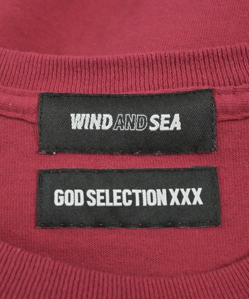 WIND AND SEA（ウィンダンシー）Tシャツ・カットソー 赤 サイズ:L メンズ/2200678706039