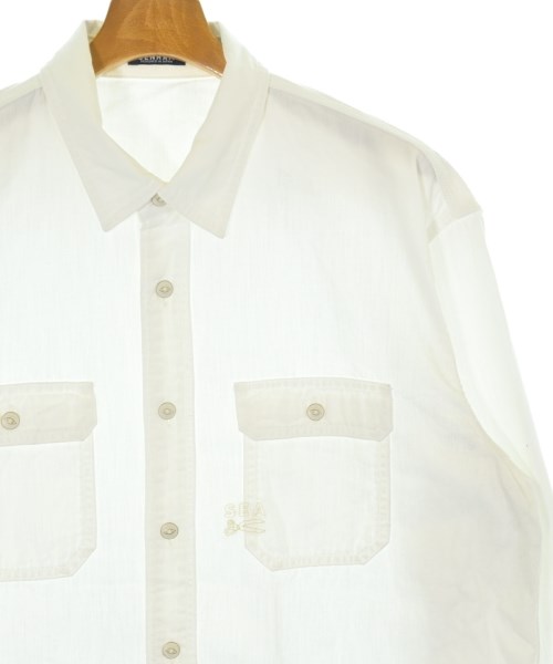 DENHAM（デンハム）カジュアルシャツ 白 サイズ:XL メンズ/2200670650088