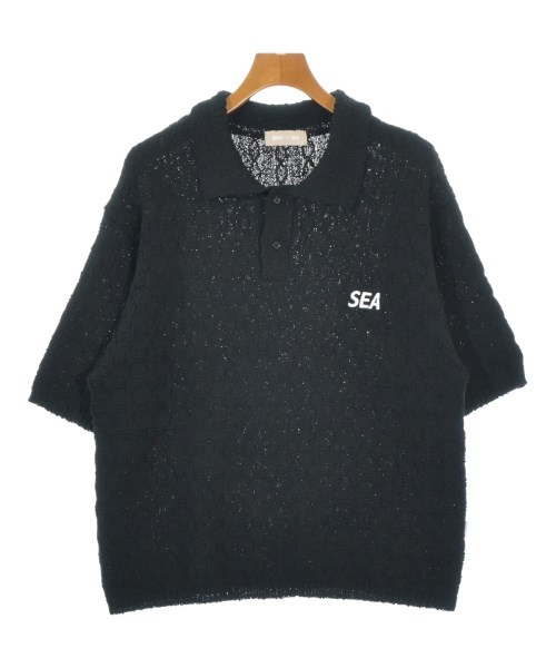 WIND AND SEA(ウィンダンシー)ニット・セーター 黒 サイズ:L/2200675068109
