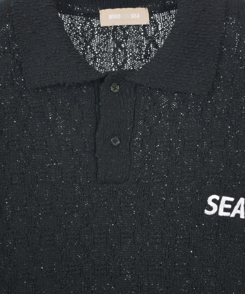 WIND AND SEA（ウィンダンシー）ニット・セーター 黒 サイズ:L メンズ/2200675068109