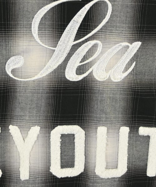 WIND AND SEA（ウィンダンシー）カジュアルシャツ グレー サイズ:L メンズ/2200675068130