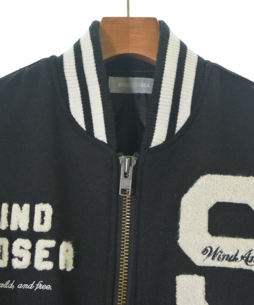 WIND AND SEA（ウィンダンシー）スタジャン 黒 サイズ:L メンズ/2200675068208