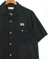 WIND AND SEA（ウィンダンシー）カジュアルシャツ 黒 サイズ:L メンズ/2200675068321