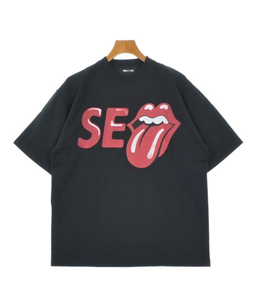 WIND AND SEA(ウィンダンシー)Tシャツ・カットソー 黒 サイズ:M/2200679896036