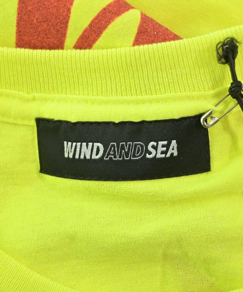 WIND AND SEA（ウィンダンシー）Tシャツ・カットソー 黄 サイズ:M メンズ/2200681371194