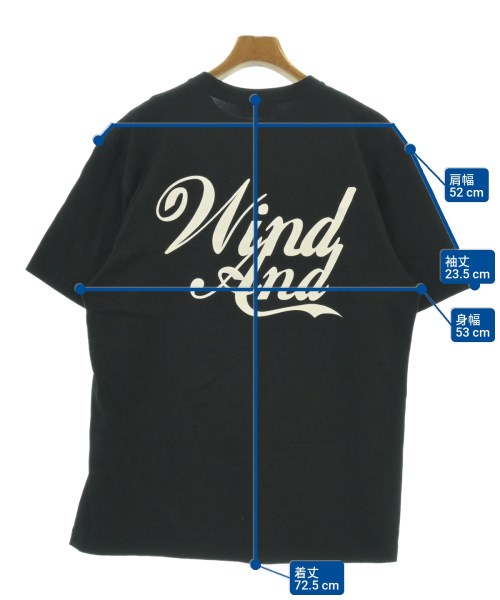 WIND AND SEA（ウィンダンシー）Tシャツ・カットソー 黒 サイズ:L メンズ/2200695402075