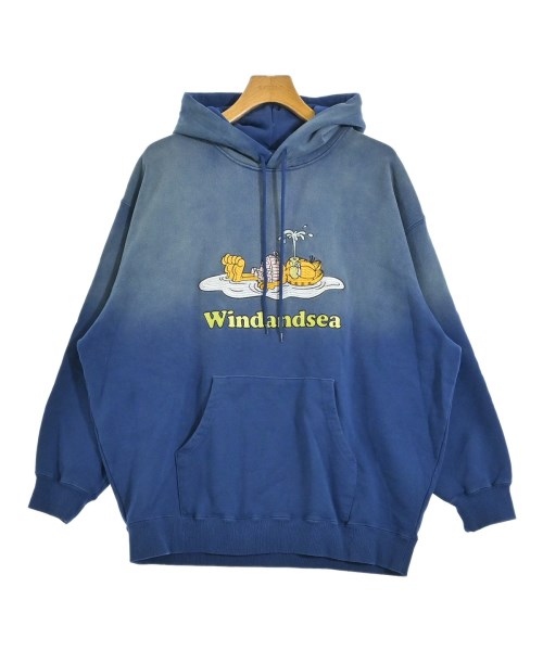 WIND AND SEA(ウィンダンシー)パーカー 青 サイズ:L/2200700737048