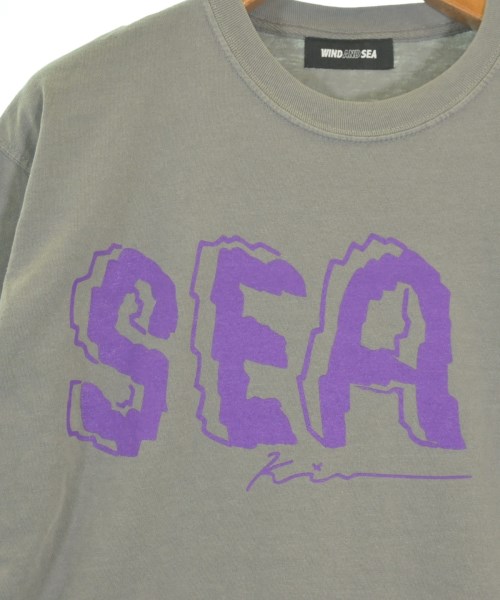 WIND AND SEA（ウィンダンシー）Tシャツ・カットソー グレー サイズ:L メンズ/2200646482385