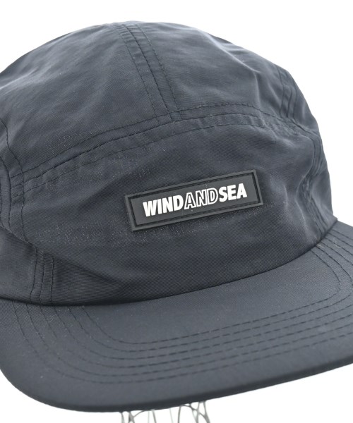 WIND AND SEA（ウィンダンシー）キャップ 黒 サイズ:- メンズ/2200646236704