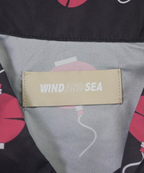 WIND AND SEA（ウィンダンシー）カジュアルシャツ 黒 サイズ:XL メンズ/2200658039041