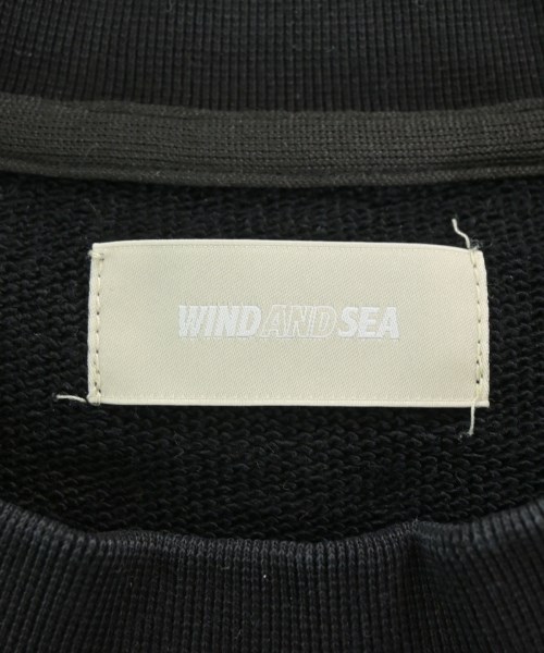 WIND AND SEA（ウィンダンシー）スウェット 黒 サイズ:L メンズ/2200659732071