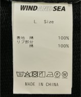 WIND AND SEA（ウィンダンシー）スウェット 黒 サイズ:L メンズ/2200659732071