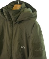 WIND AND SEA（ウィンダンシー）ダウンコート カーキ サイズ:L メンズ/2200661341018