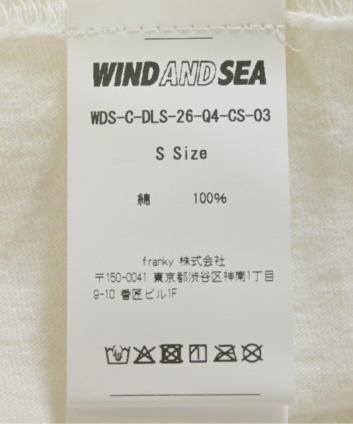 WIND AND SEA（ウィンダンシー）Tシャツ・カットソー 白 サイズ:S メンズ/2200709546092