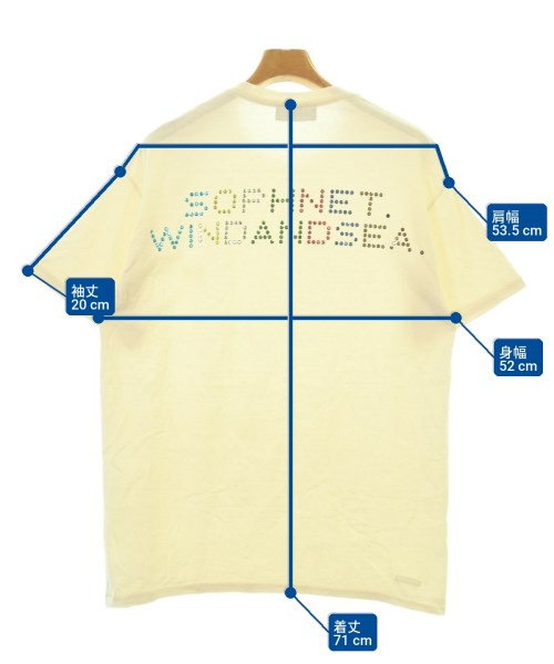 WIND AND SEA（ウィンダンシー）Tシャツ・カットソー ベージュ サイズ:L メンズ/2200714711126