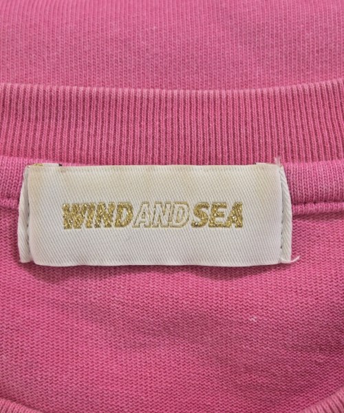 WIND AND SEA（ウィンダンシー）Tシャツ・カットソー ピンク サイズ:S メンズ/2200715303030