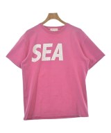 WIND AND SEA（ウィンダンシー）Tシャツ・カットソー ピンク サイズ:S メンズ/2200715303030