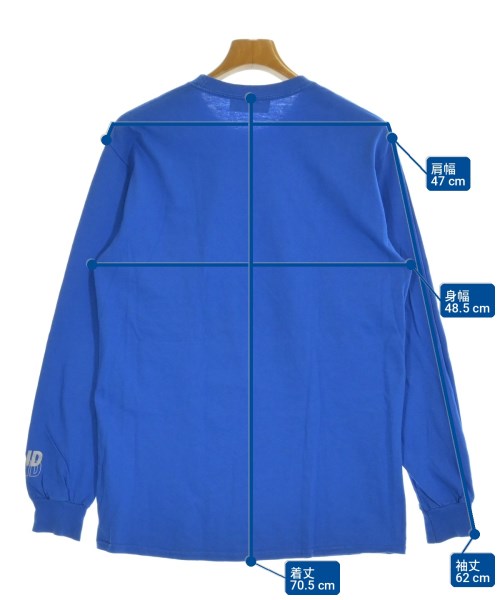 WIND AND SEA（ウィンダンシー）Tシャツ・カットソー 青 サイズ:M メンズ/2200715765227