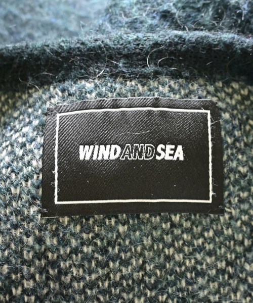 WIND AND SEA（ウィンダンシー）カーディガン 青 サイズ:M メンズ/2200713670240