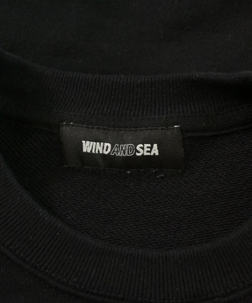 WIND AND SEA（ウィンダンシー）スウェット 黒 サイズ:M メンズ/2200646559094