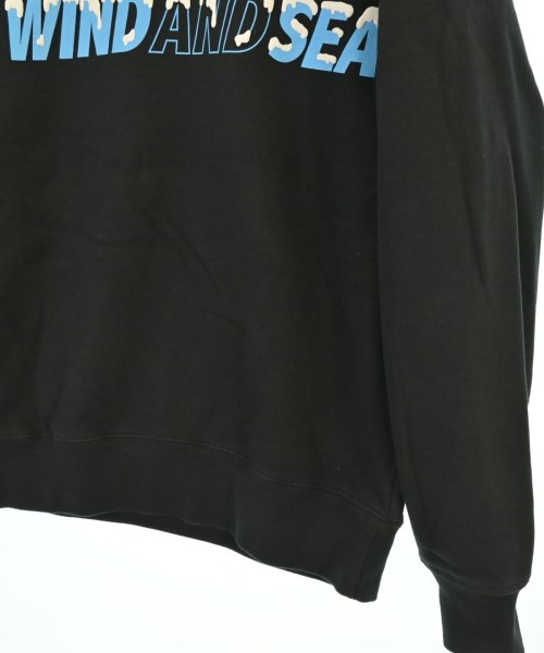 WIND AND SEA（ウィンダンシー）スウェット 黒 サイズ:M メンズ/2200646559094