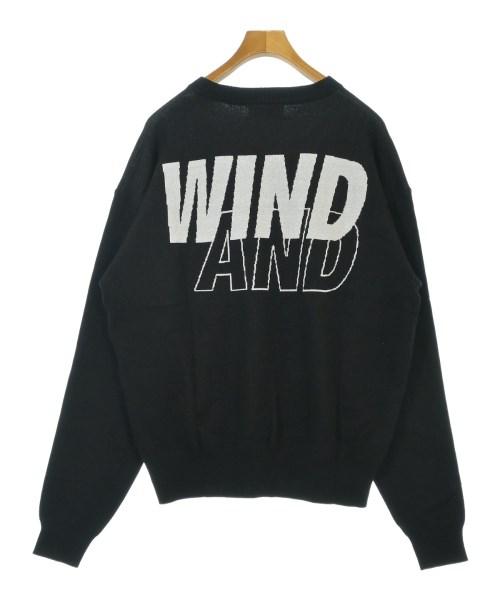 WIND AND SEA（ウィンダンシー）ニット・セーター 黒 サイズ:L メンズ/2200630508138