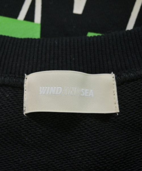 WIND AND SEA（ウィンダンシー）スウェット 黒 サイズ:M メンズ/2200648782162